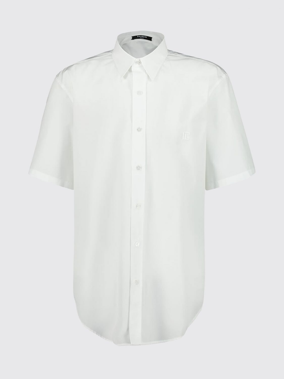 [Balmain] Shirts Short Sleeve SS26 GH1HL040CG39 0FB