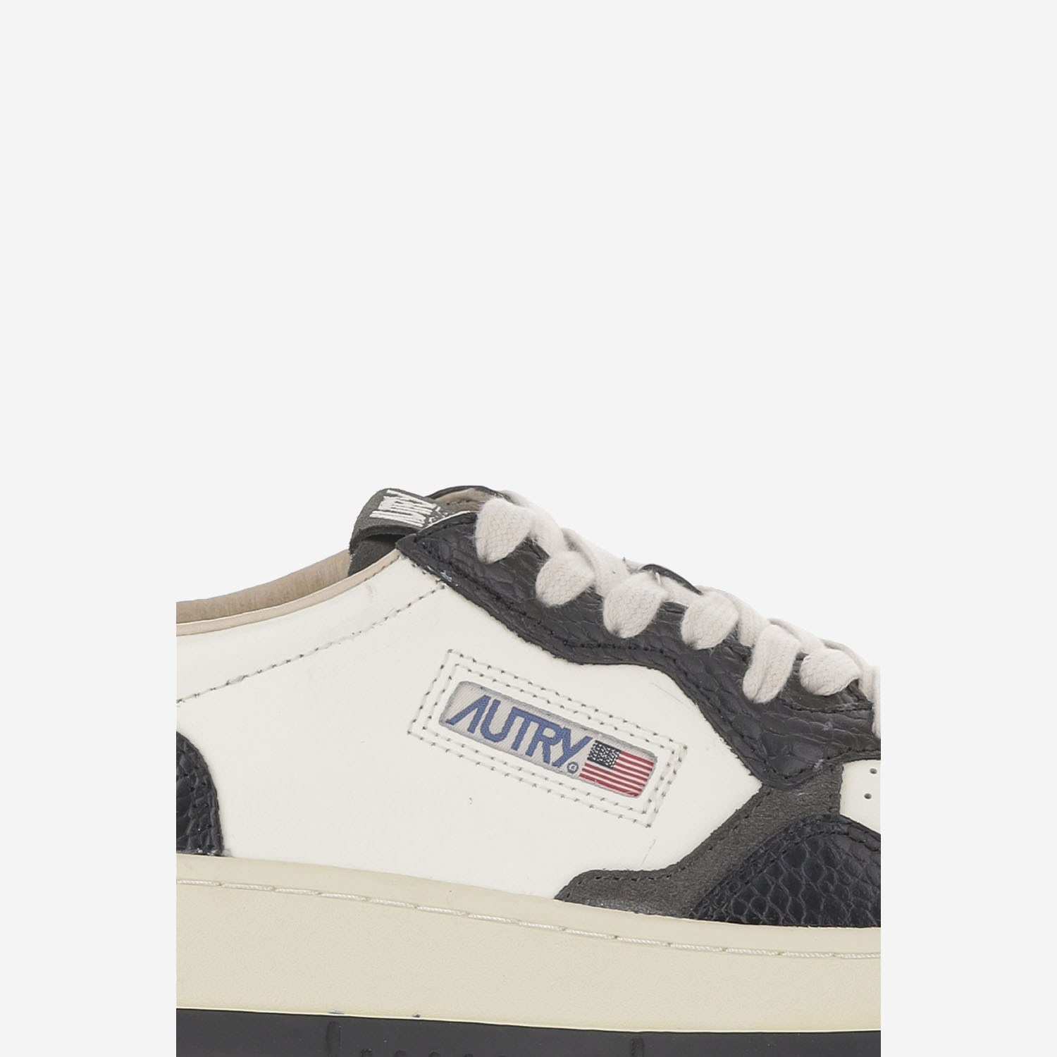 [AUTRY] Sneakers FW26 AULWCZ05LEATCOPRINTMRSHBLACK