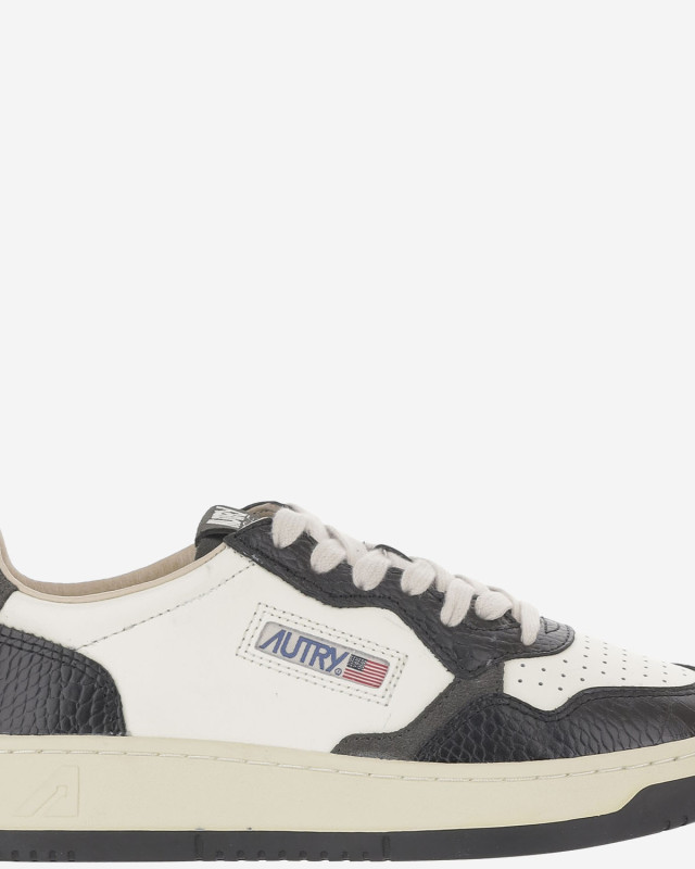 [AUTRY] Sneakers FW26 AULWCZ05LEATCOPRINTMRSHBLACK