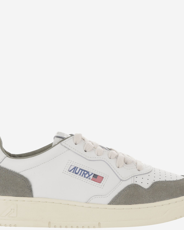 [AUTRY] Sneakers FW26 AULMFT21SOFLEASUEWHTSMOKEDGRN