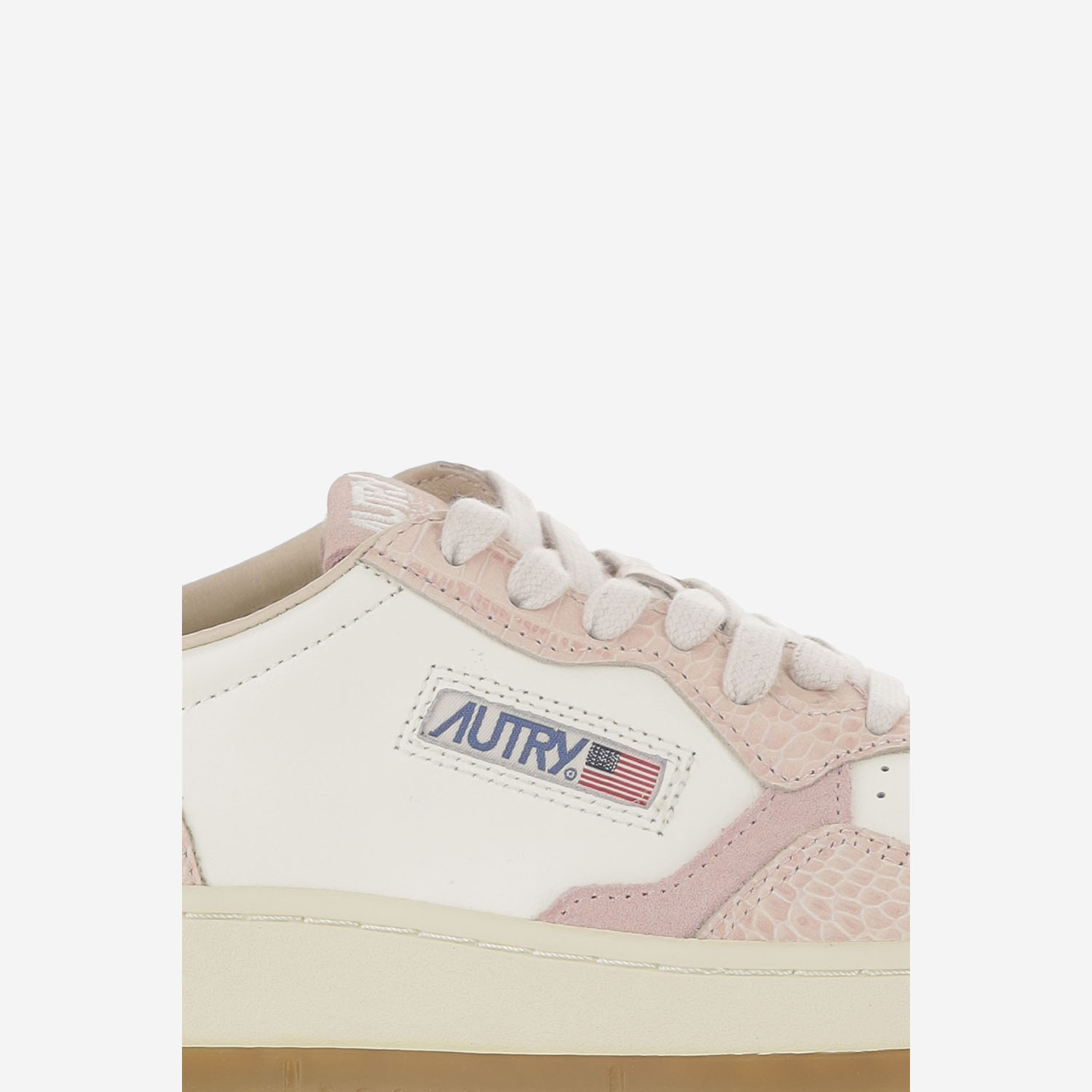 [AUTRY] Sneakers FW26 AULWCZ03LEATCOPRINTMRSHPINK