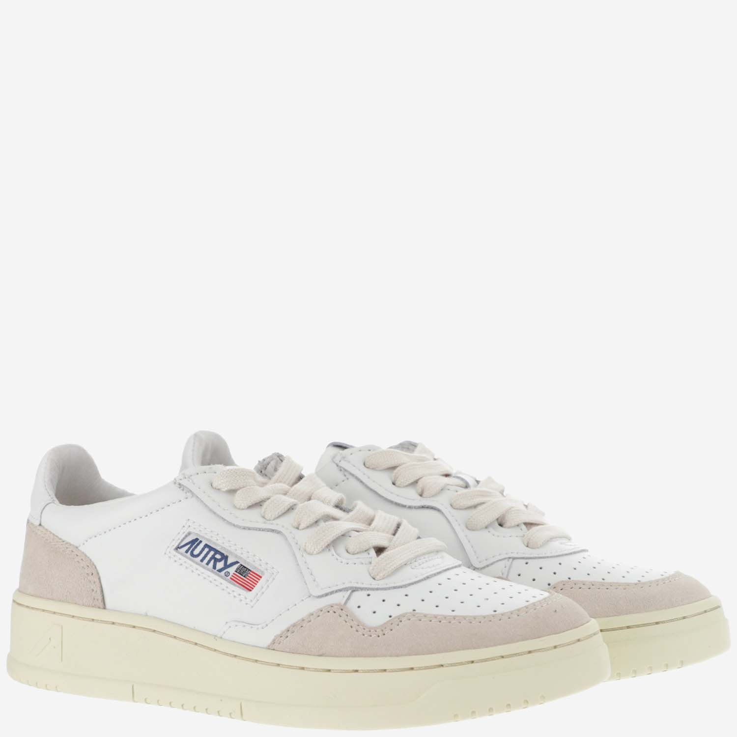 [AUTRY] Sneakers FW26 AULWLS33LEATSUEDE WHITE