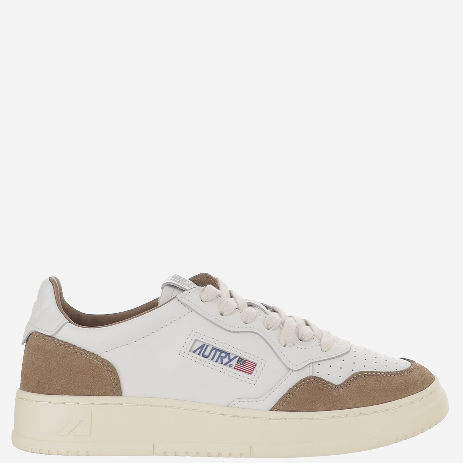 [AUTRY] Sneakers FW26 AULWFT17SOFLEASUEWHTTABACCO