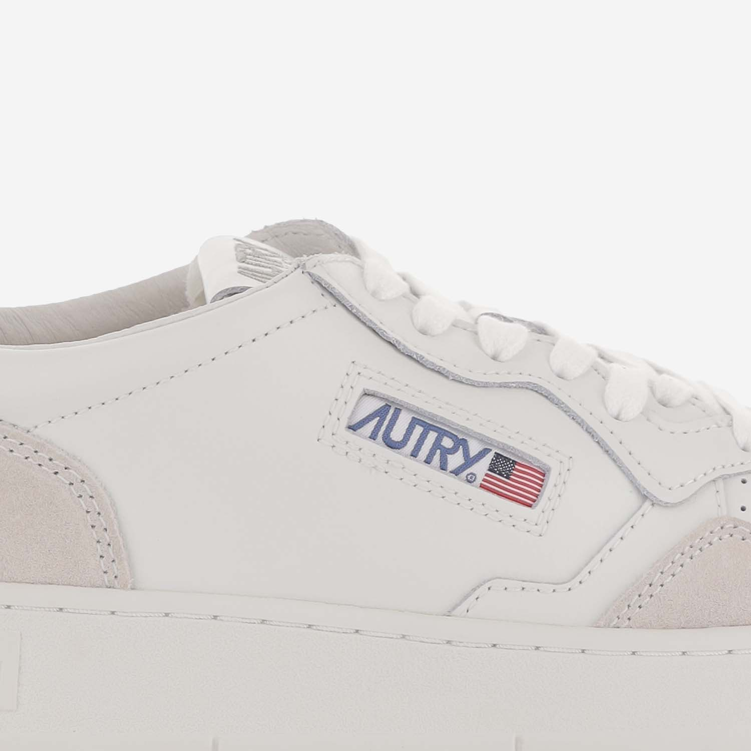 [AUTRY] Sneakers FW26 AULWLS30LEATSUEDE TOTALWHT