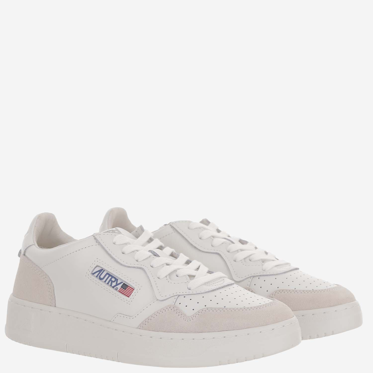 [AUTRY] Sneakers FW26 AULWLS30LEATSUEDE TOTALWHT