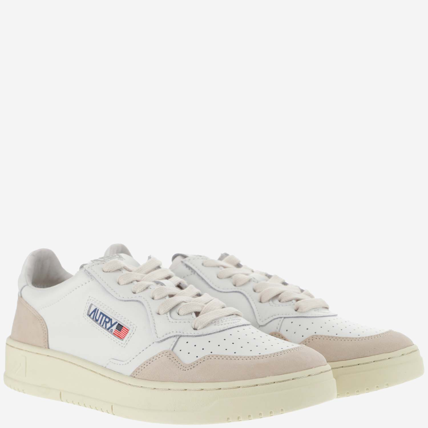 [AUTRY] Sneakers FW26 AULMLS33LEATSUEDEWHITE