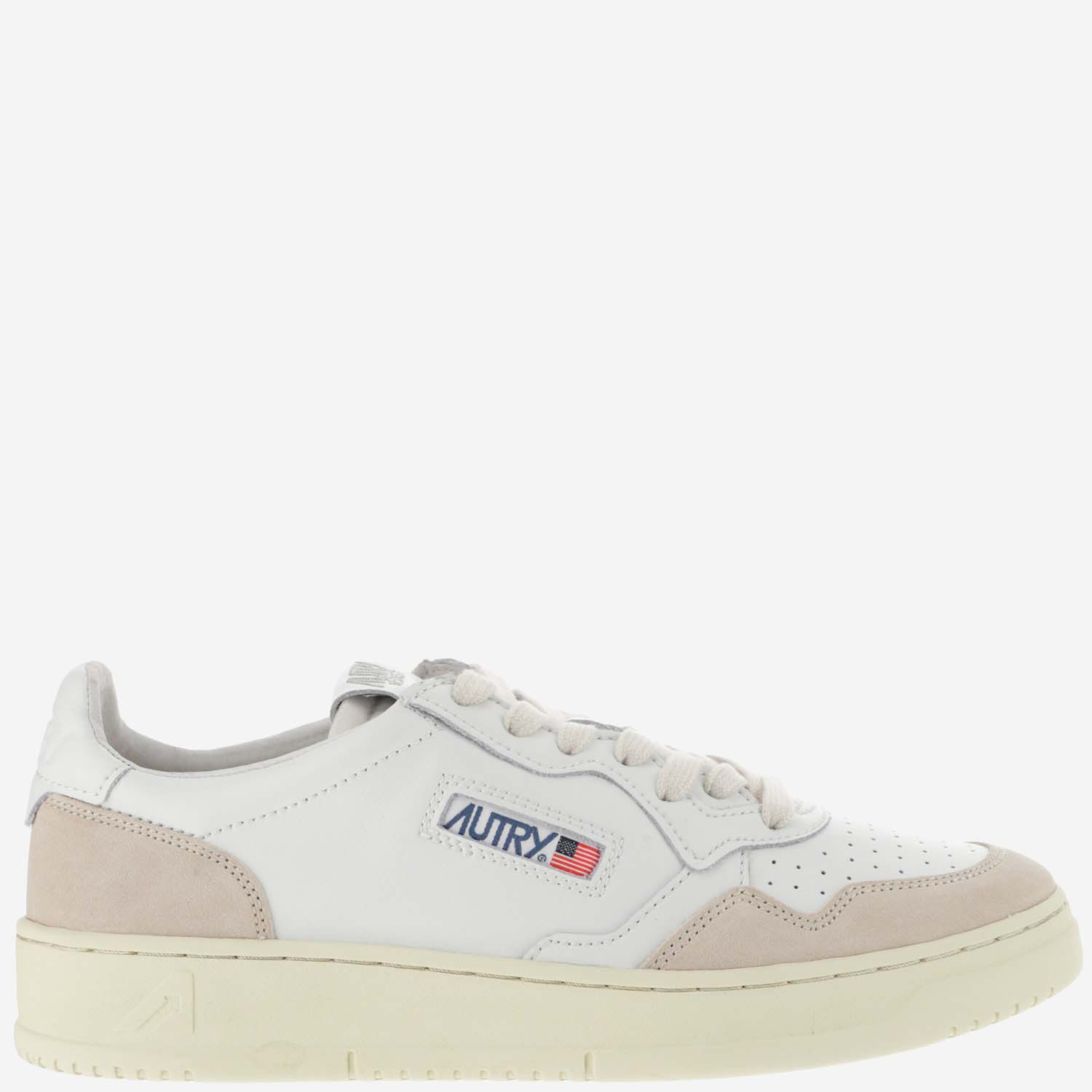 [AUTRY] Sneakers FW26 AULMLS33LEATSUEDEWHITE