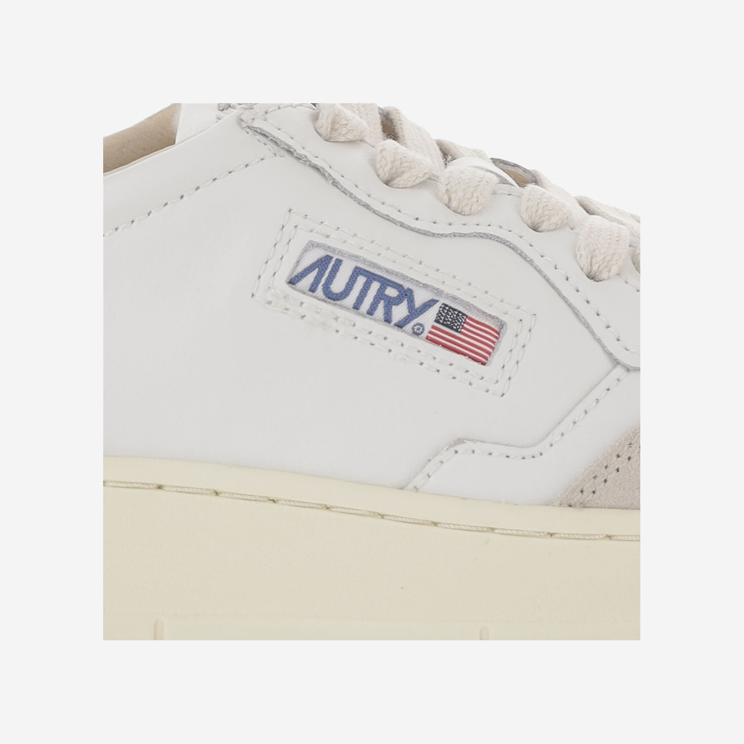 [AUTRY] Sneakers FW26 AULMLS28LEATSUEDEWHTBLUE