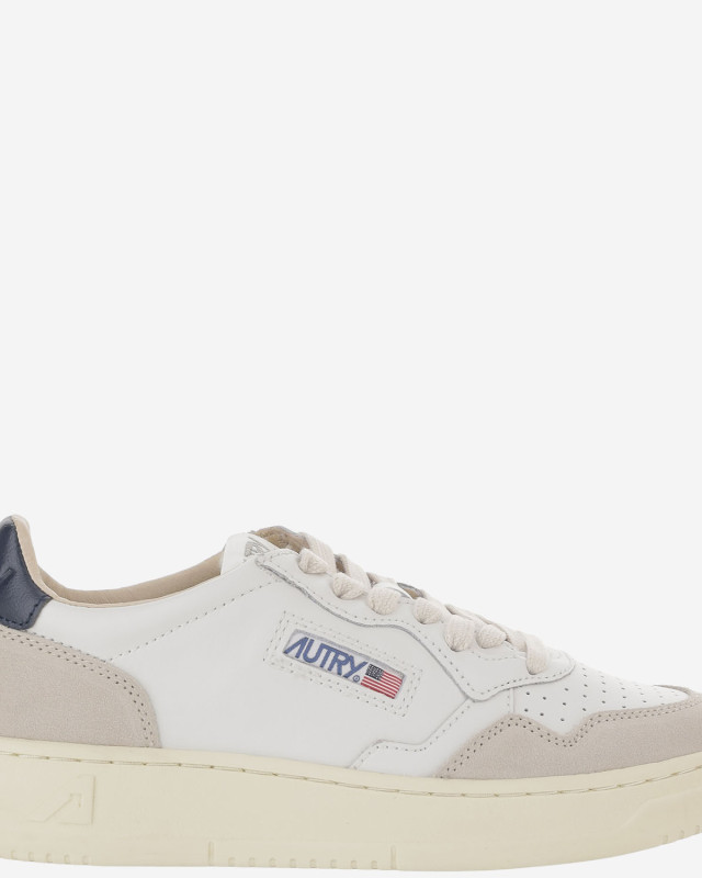 [AUTRY] Sneakers FW26 AULMLS28LEATSUEDEWHTBLUE