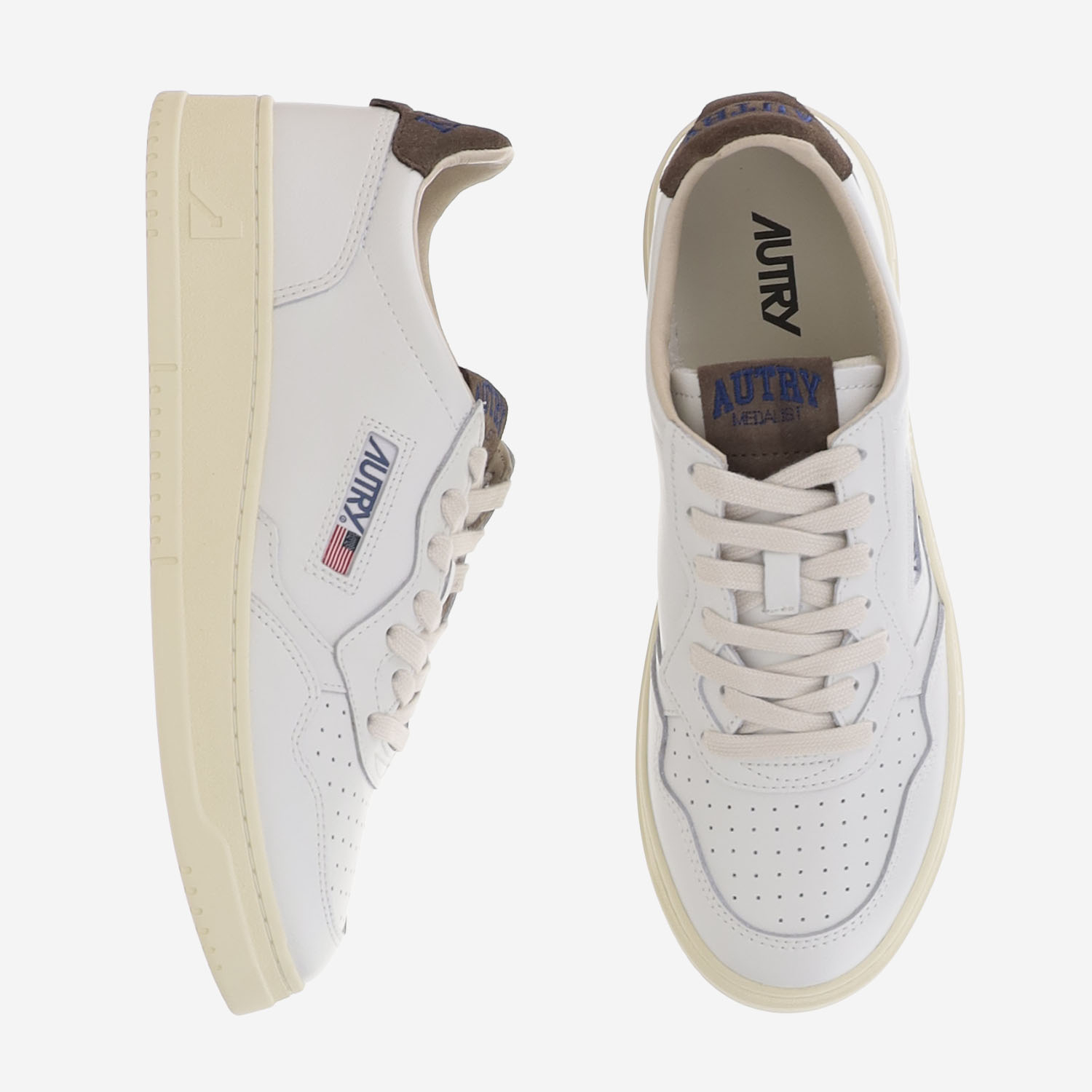 [AUTRY] Sneakers FW26 AULMHJ03LEASUECOLLEGWHTCHOCOCHIP