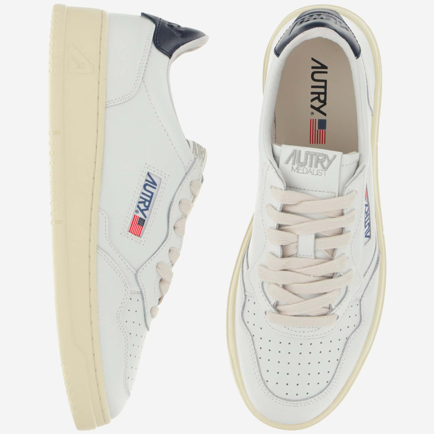 [AUTRY] Sneakers FW26 AULMLL12LEATLEATWHTSPACE