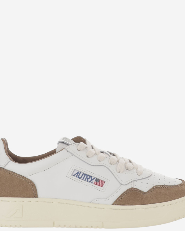 [AUTRY] Sneakers FW26 AULMFT17SOFLEASUEWHTTABACCO
