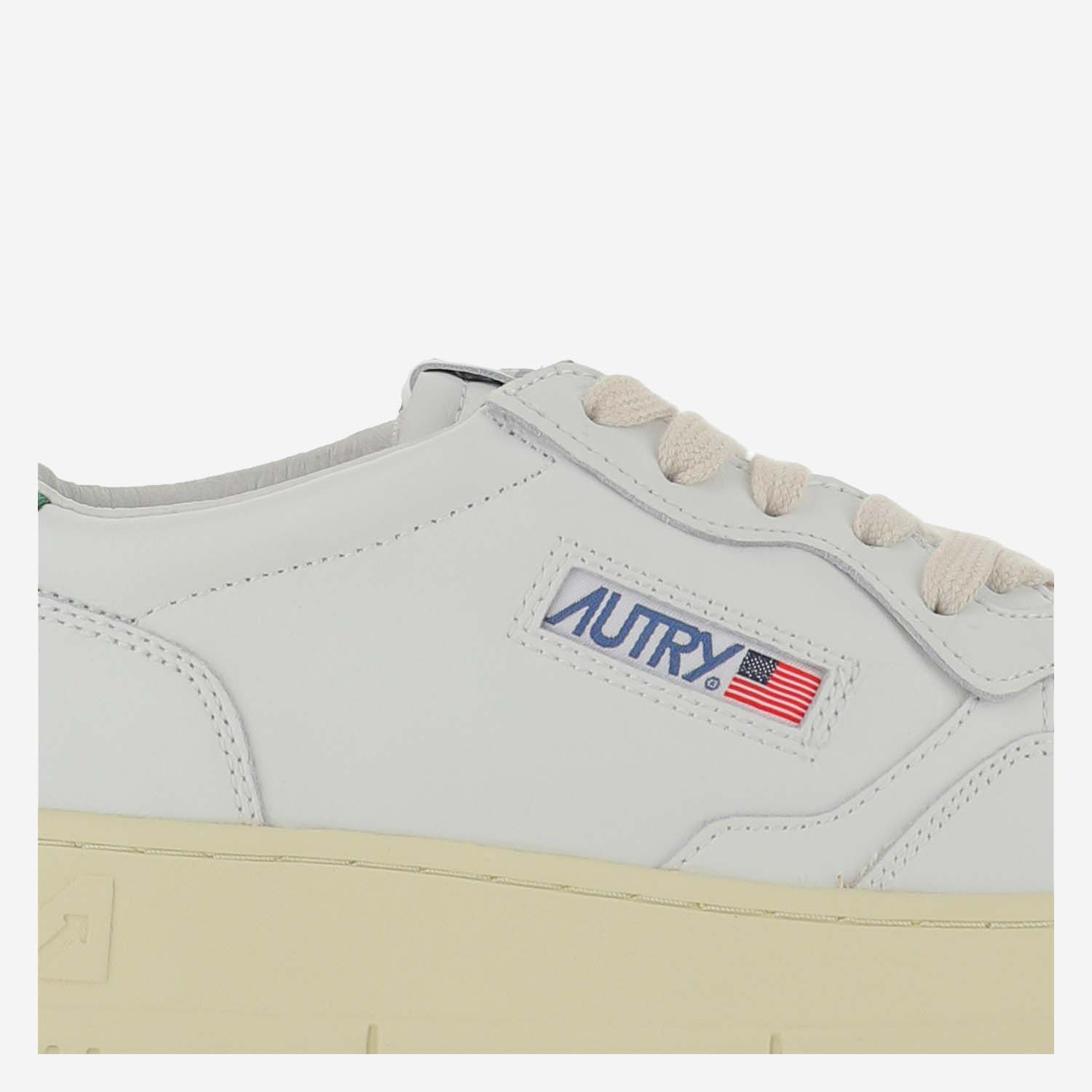 [AUTRY] Sneakers FW26 AULMLL20LEATLEATWHTGREEN