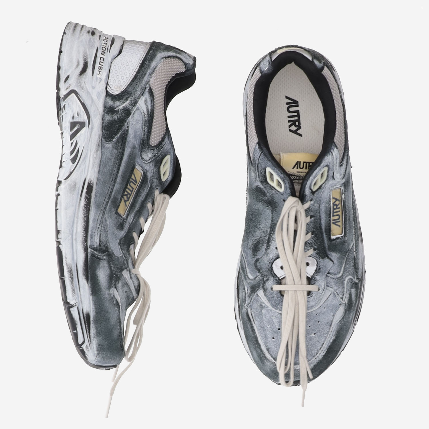 [AUTRY] Sneakers FW26 HVLMJB05SUEMESHBLKSILV