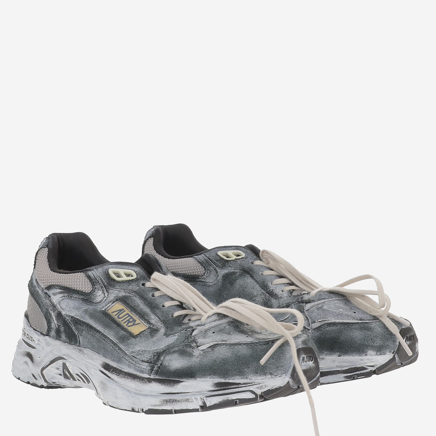 [AUTRY] Sneakers FW26 HVLMJB05SUEMESHBLKSILV