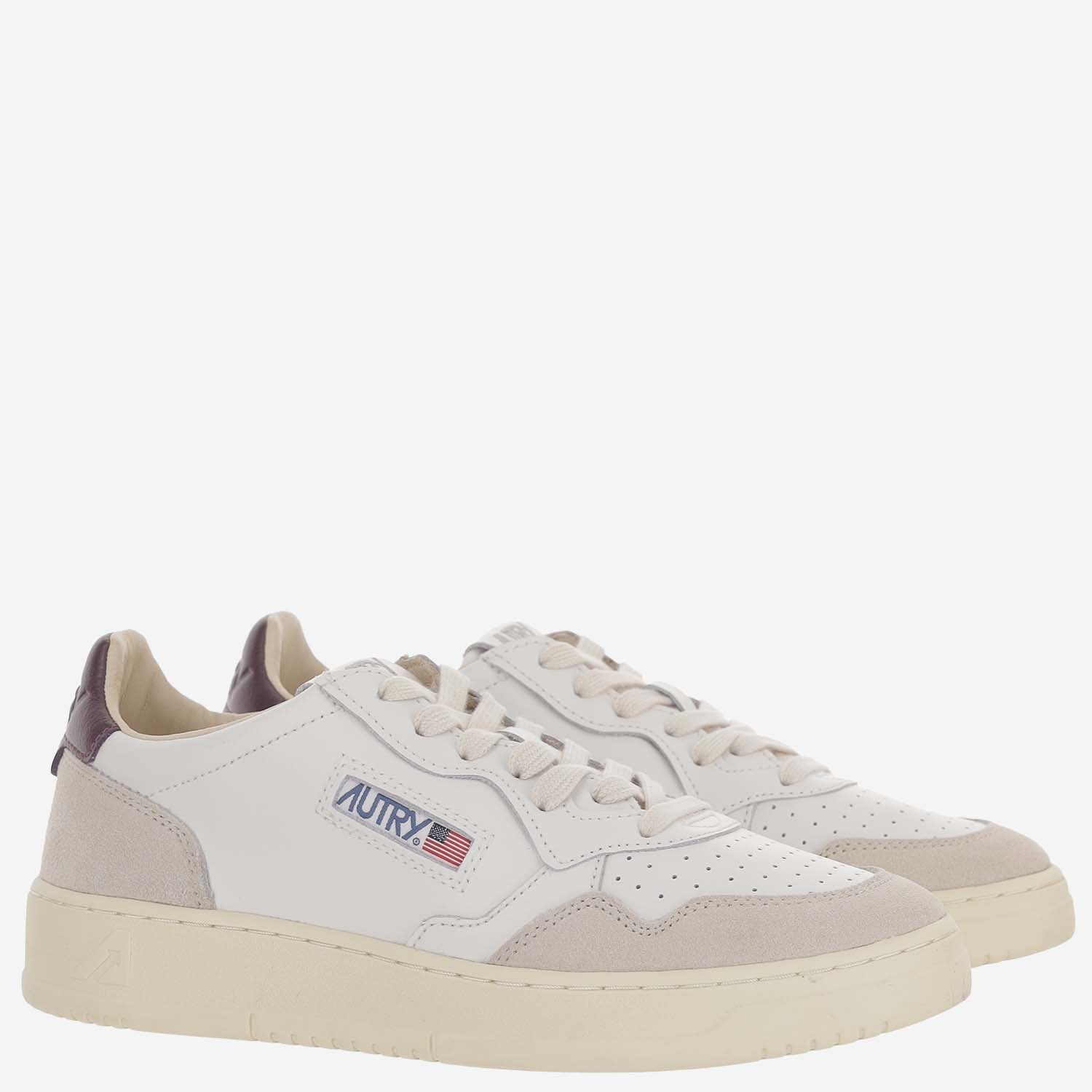 [AUTRY] Sneakers FW26 AULWLS18LEATSUEDE WHTFIG