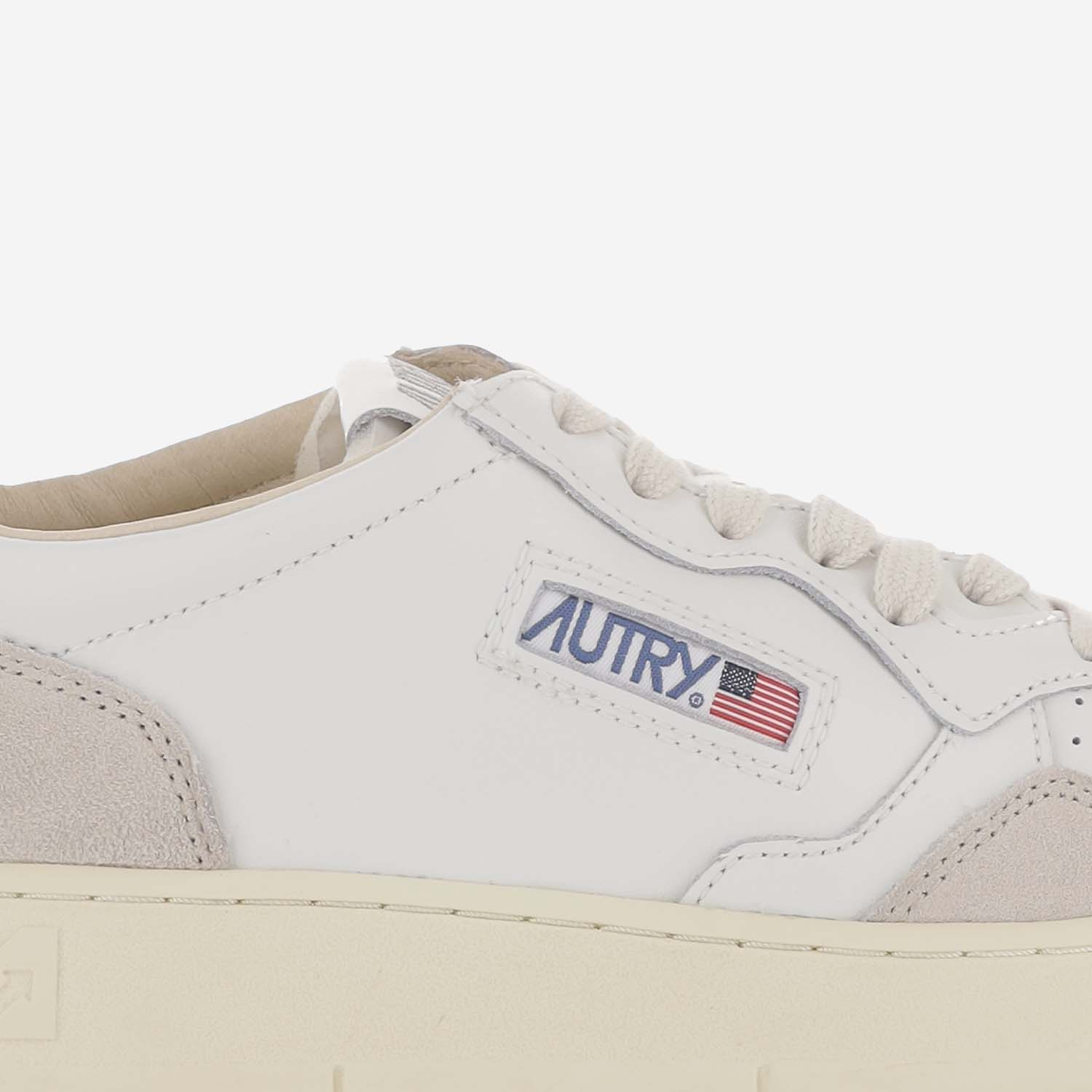 [AUTRY] Sneakers FW26 AULWLS18LEATSUEDE WHTFIG