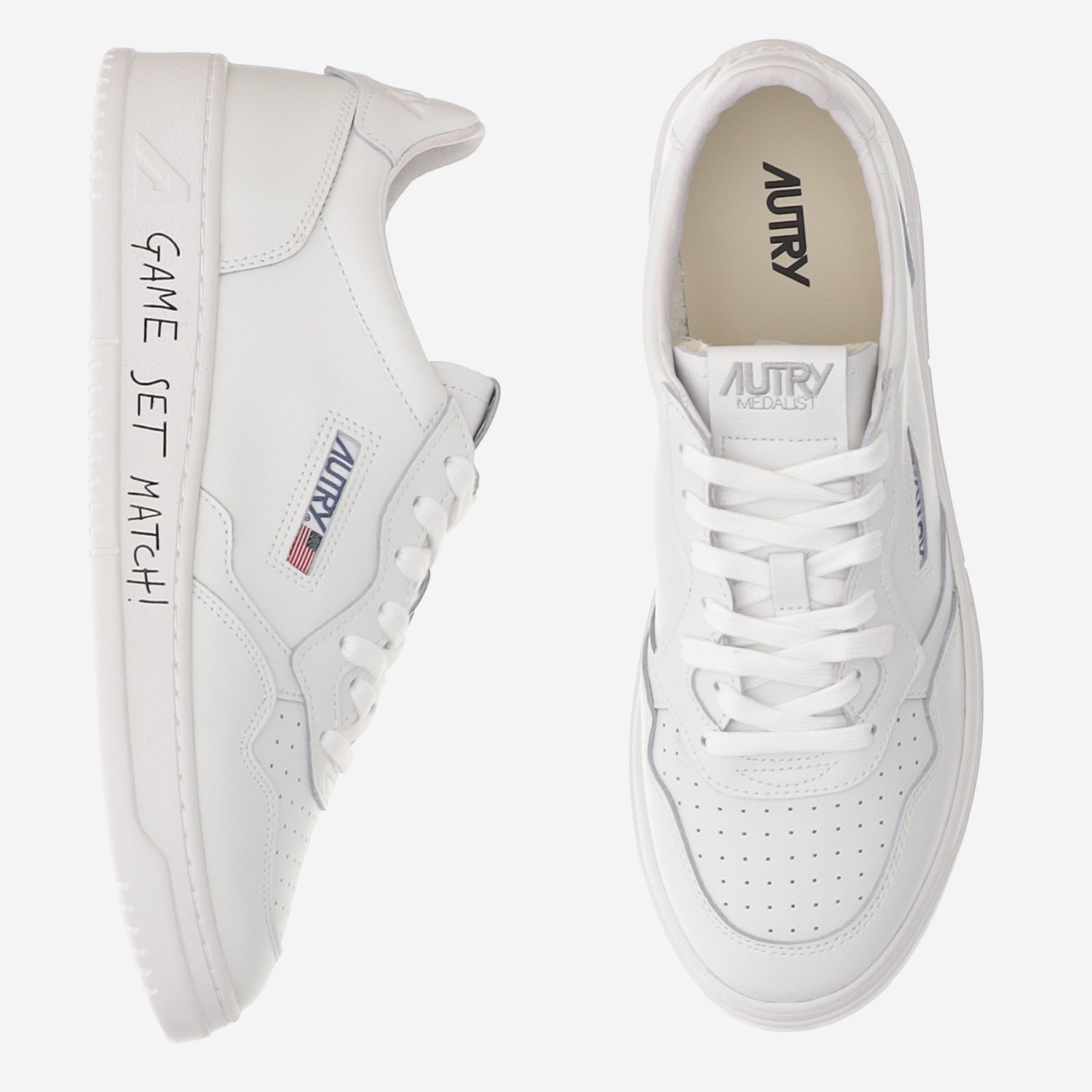 [AUTRY] Sneakers FW26 AULMML08MATCHLEATTOTALWHT