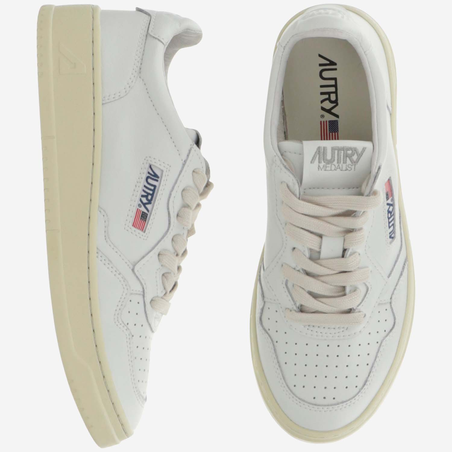 [AUTRY] Sneakers FW26 AULWLL15LEATLEAT WHTWHT