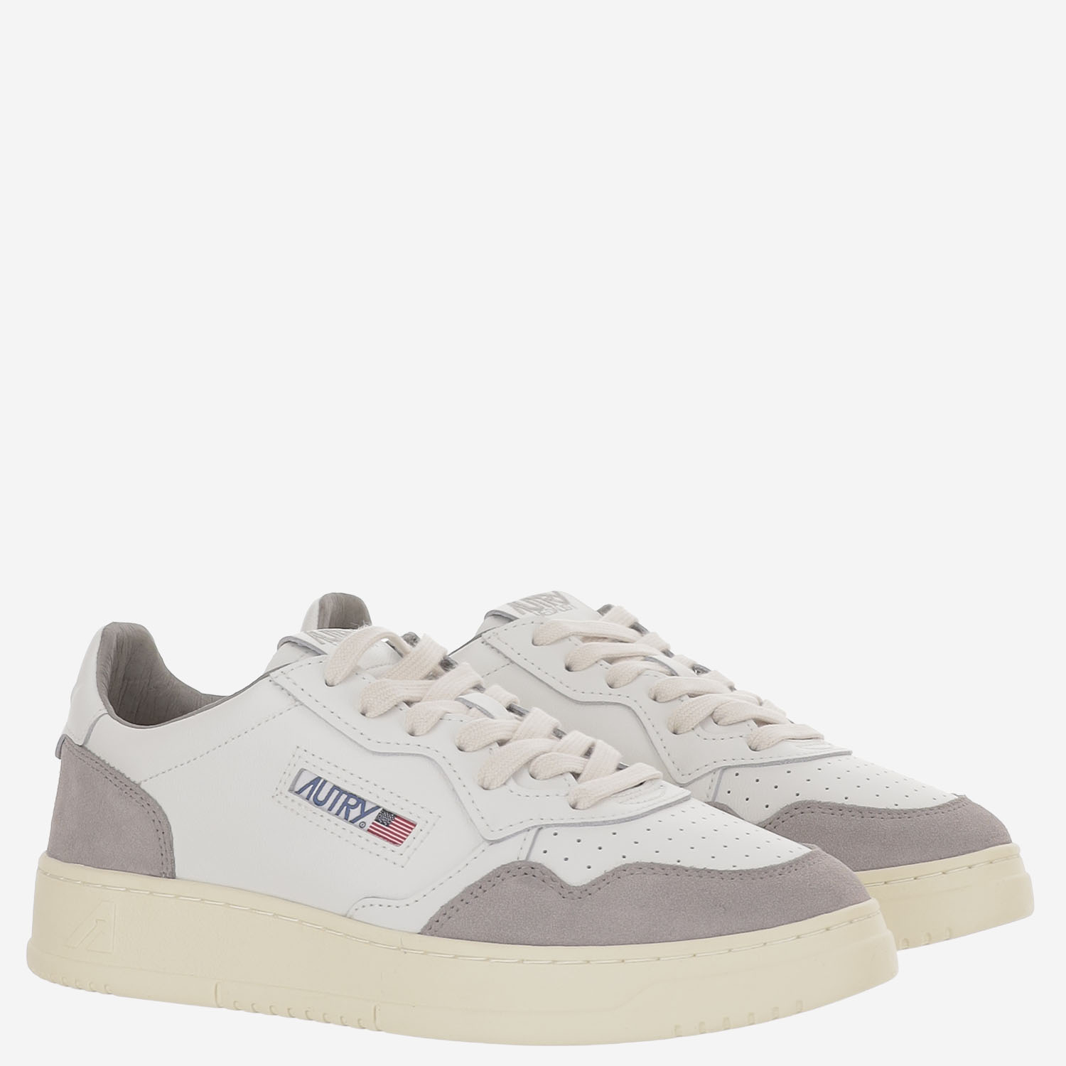 [AUTRY] Sneakers FW26 AULMFT15SOFLEASUEWHTCEMENTO