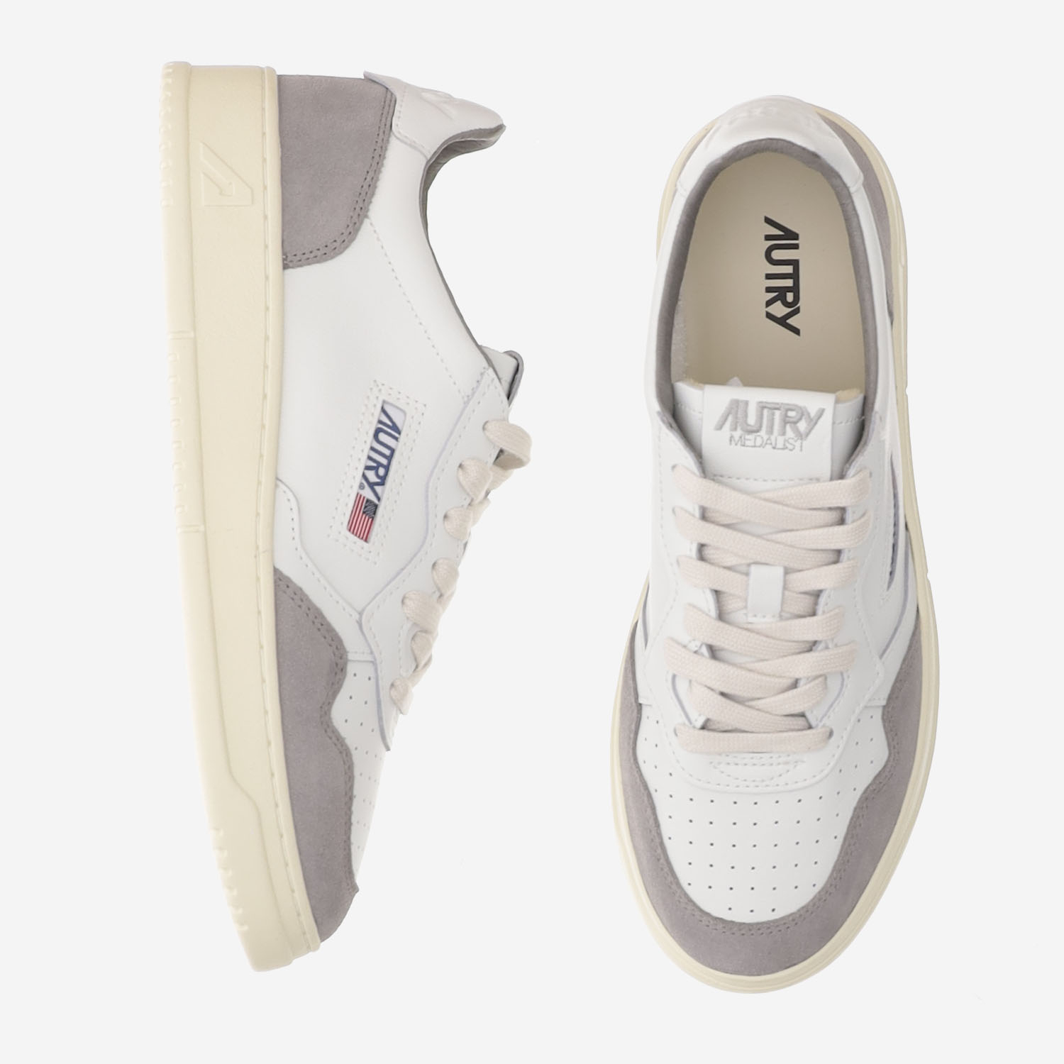 [AUTRY] Sneakers FW26 AULMFT15SOFLEASUEWHTCEMENTO