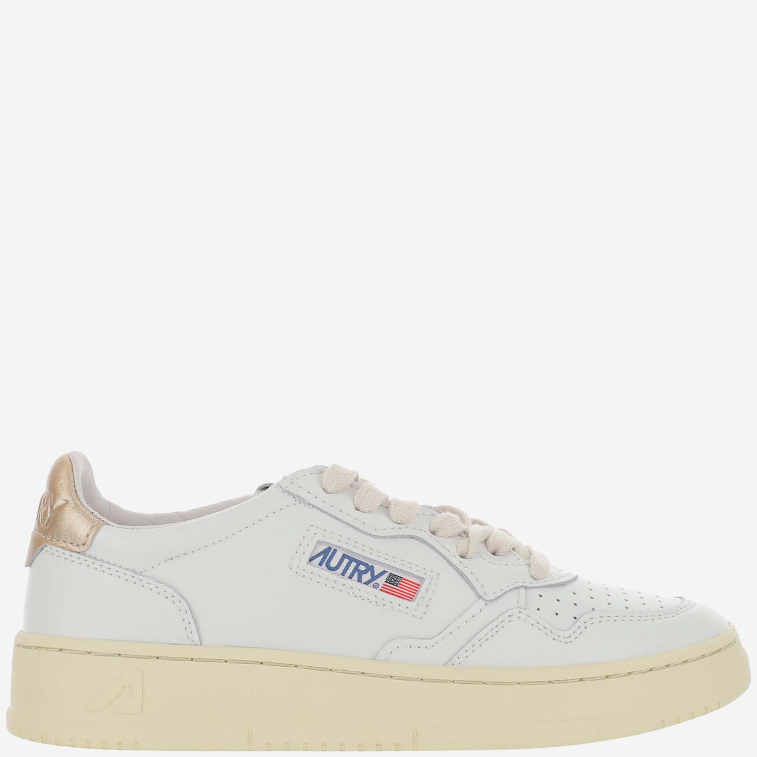 [AUTRY] Sneakers FW26 AULWLL06LEATLEATWHTGOLD