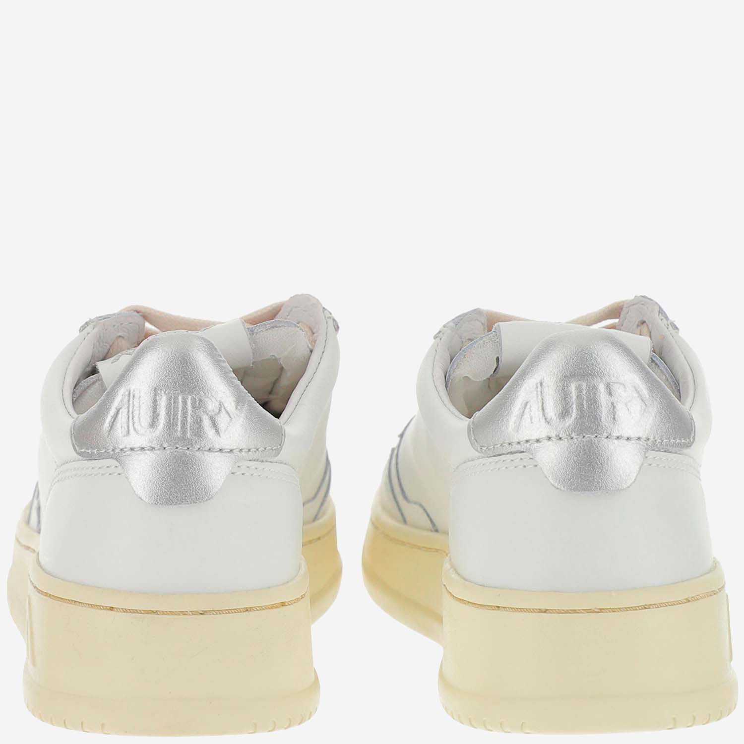 [AUTRY] Sneakers FW26 AULWLL05LEATLEATWHTSILVER