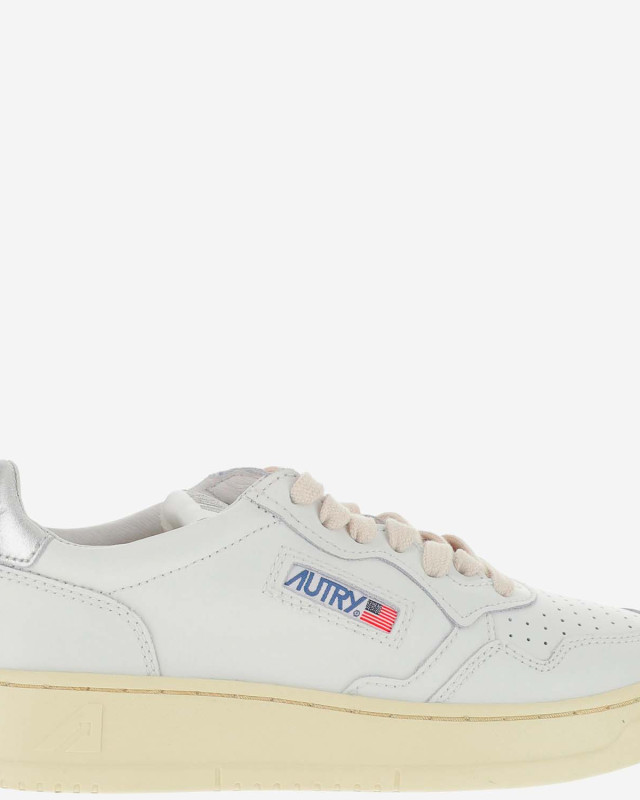 [AUTRY] Sneakers FW26 AULWLL05LEATLEATWHTSILVER