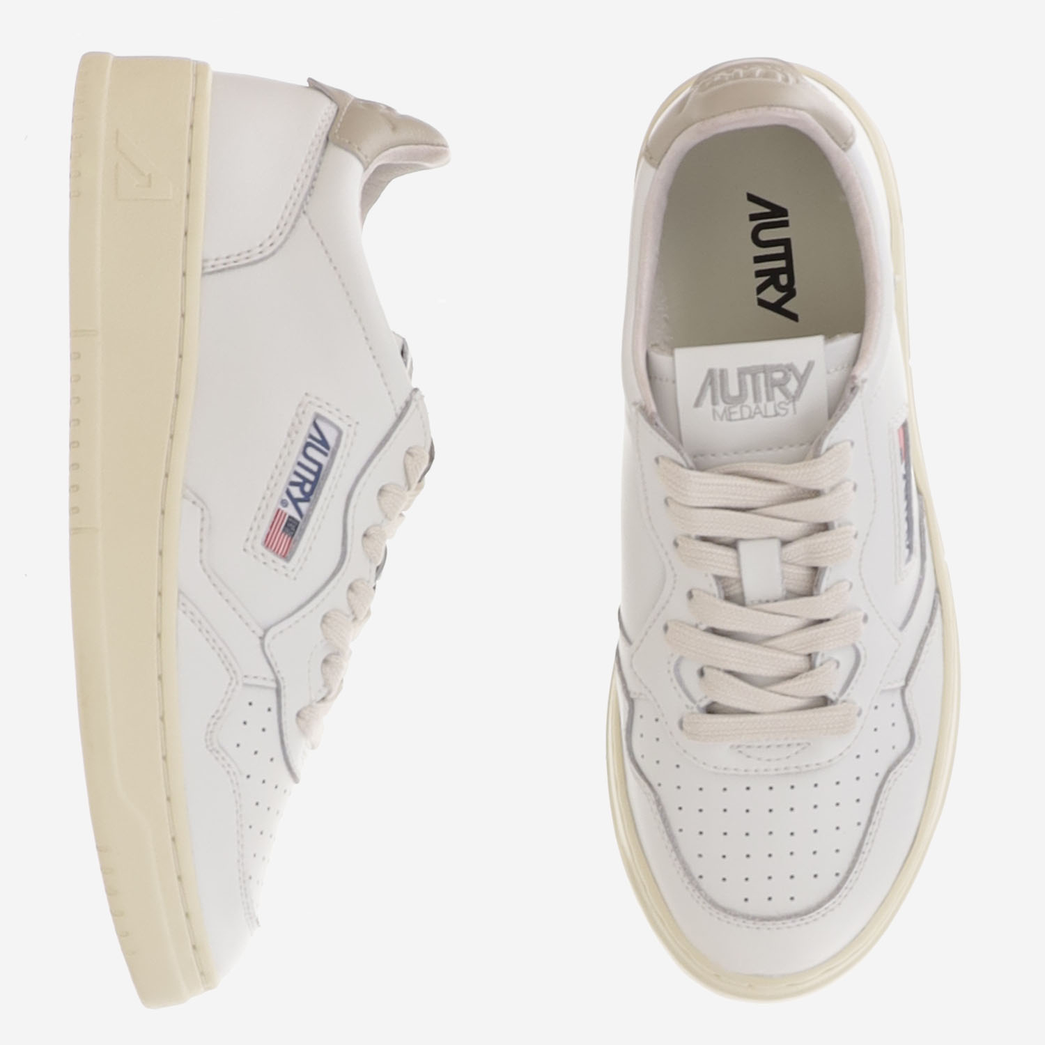 [AUTRY] Sneakers FW26 AULWLL27LEATLEATWHTFEATHER