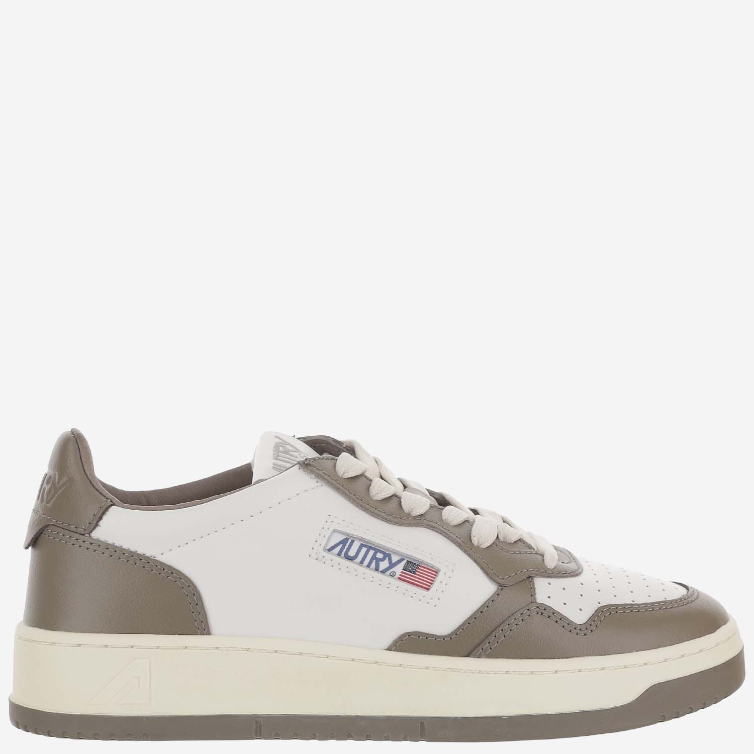 [AUTRY] Sneakers FW26 AULMWB68LEATWHTCHOCO