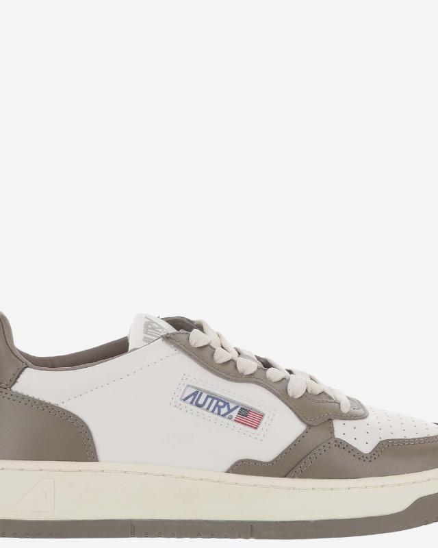 [AUTRY] Sneakers FW26 AULMWB68LEATWHTCHOCO