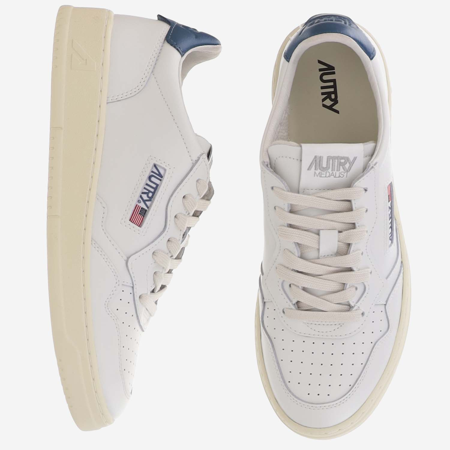 [AUTRY] Sneakers FW26 AULMLL29LEATWHTMALBLUE