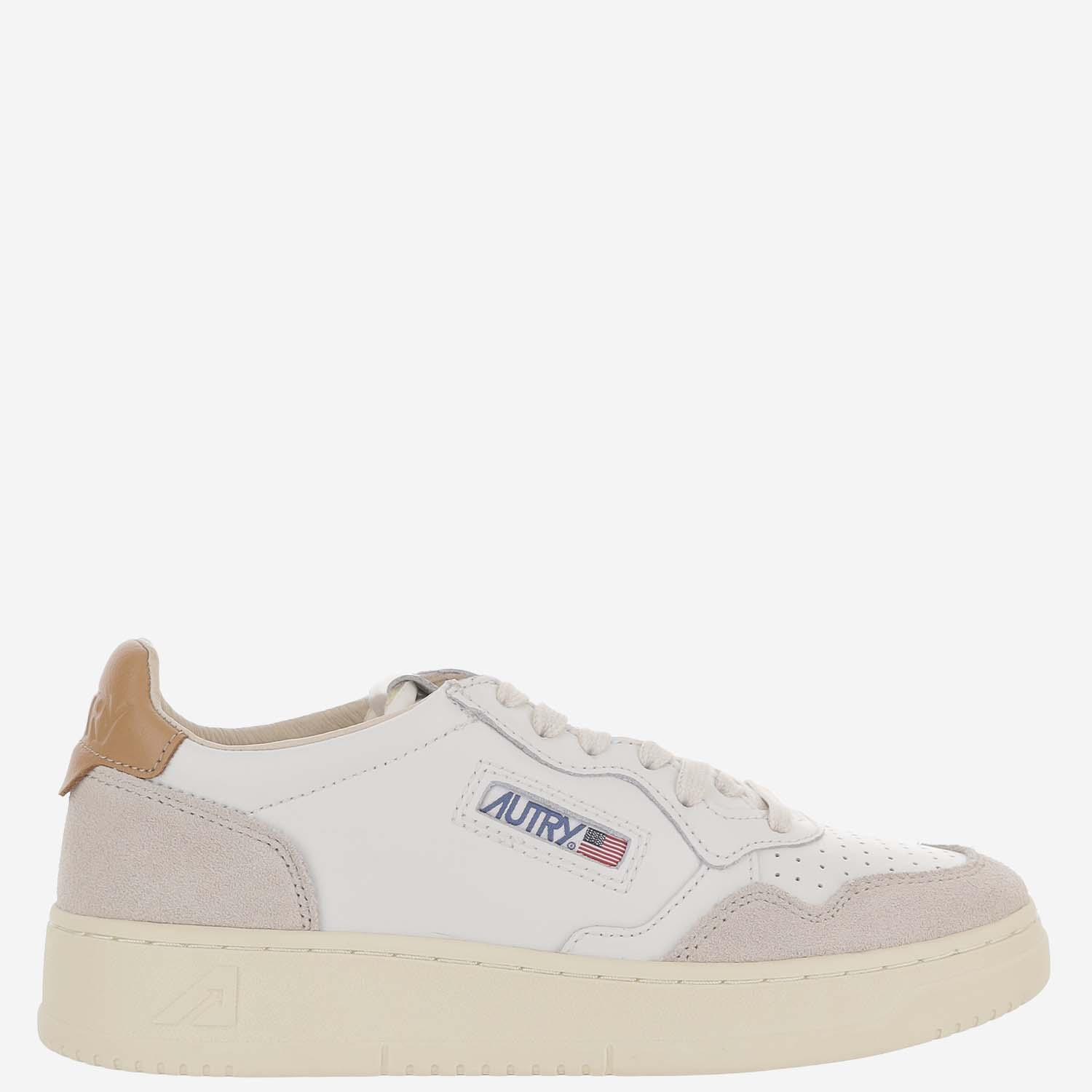 [AUTRY] Sneakers FW26 AULWLS16LEATSUEDEWHTLION