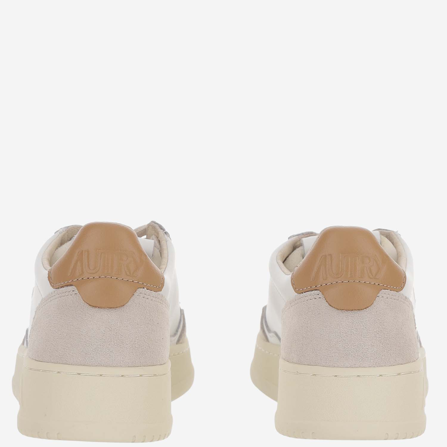 [AUTRY] Sneakers FW26 AULWLS16LEATSUEDEWHTLION