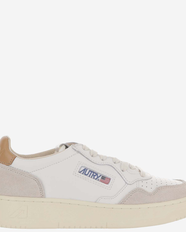 [AUTRY] Sneakers FW26 AULWLS16LEATSUEDEWHTLION