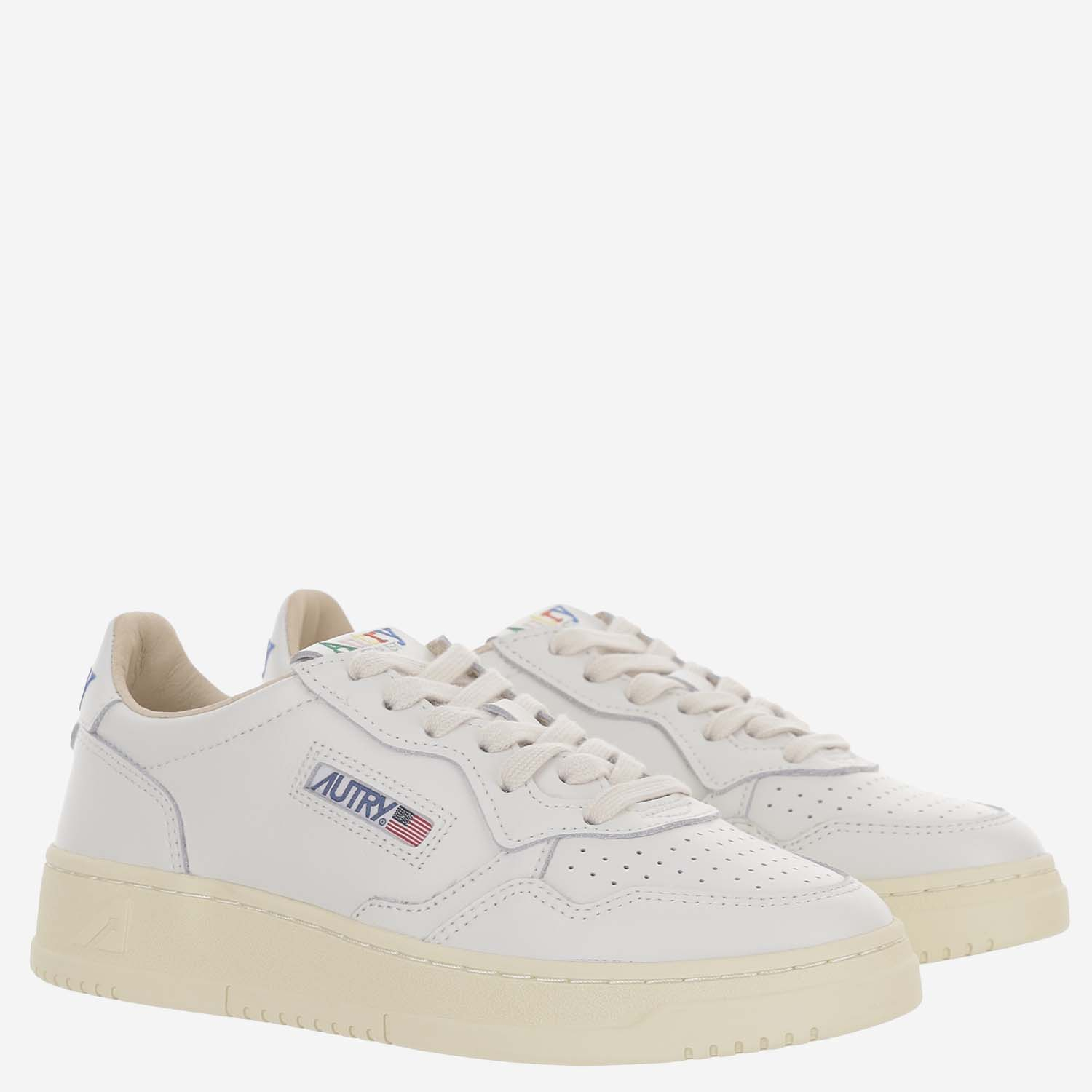 [AUTRY] Sneakers FW26 AULWBG01LEALEALOGO WHTWHT