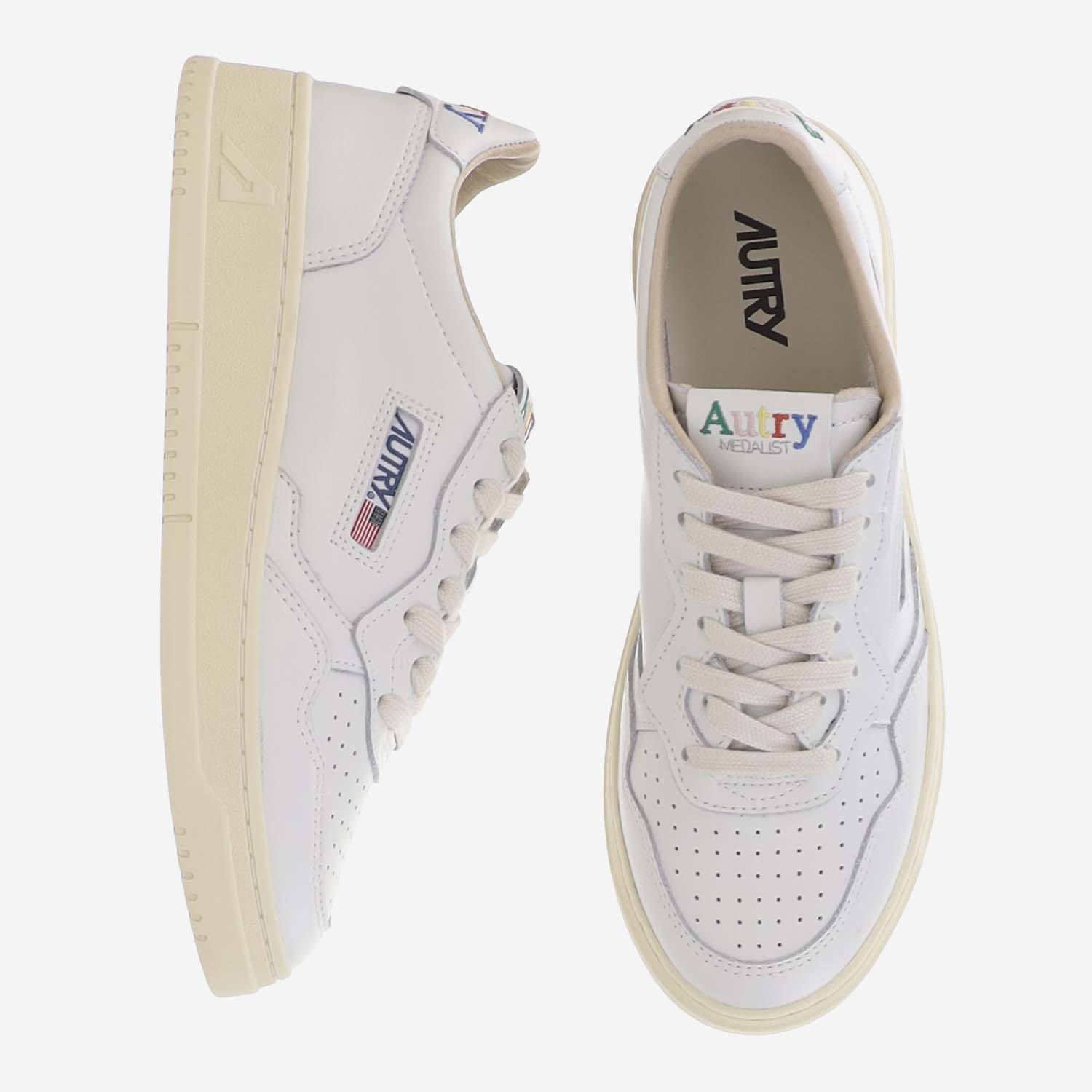[AUTRY] Sneakers FW26 AULWBG01LEALEALOGO WHTWHT