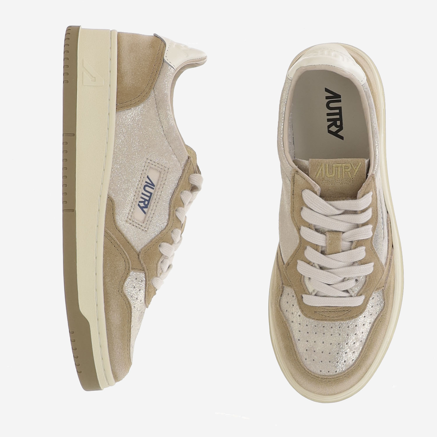 [AUTRY] Sneakers FW26 AULWYB01LAMLEASUE PLATBEIGE