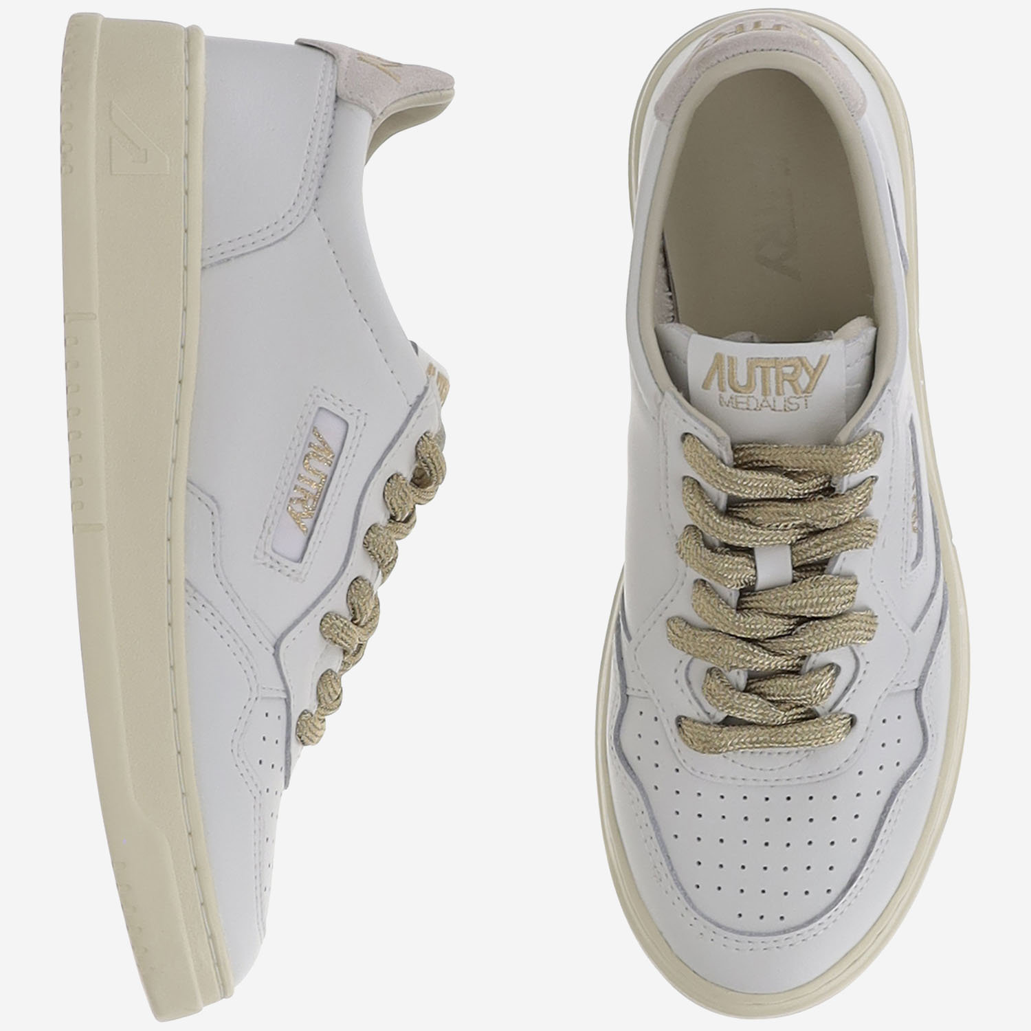 [AUTRY] Sneakers FW26 AULWSW01LEATSWOLL WHTWHT