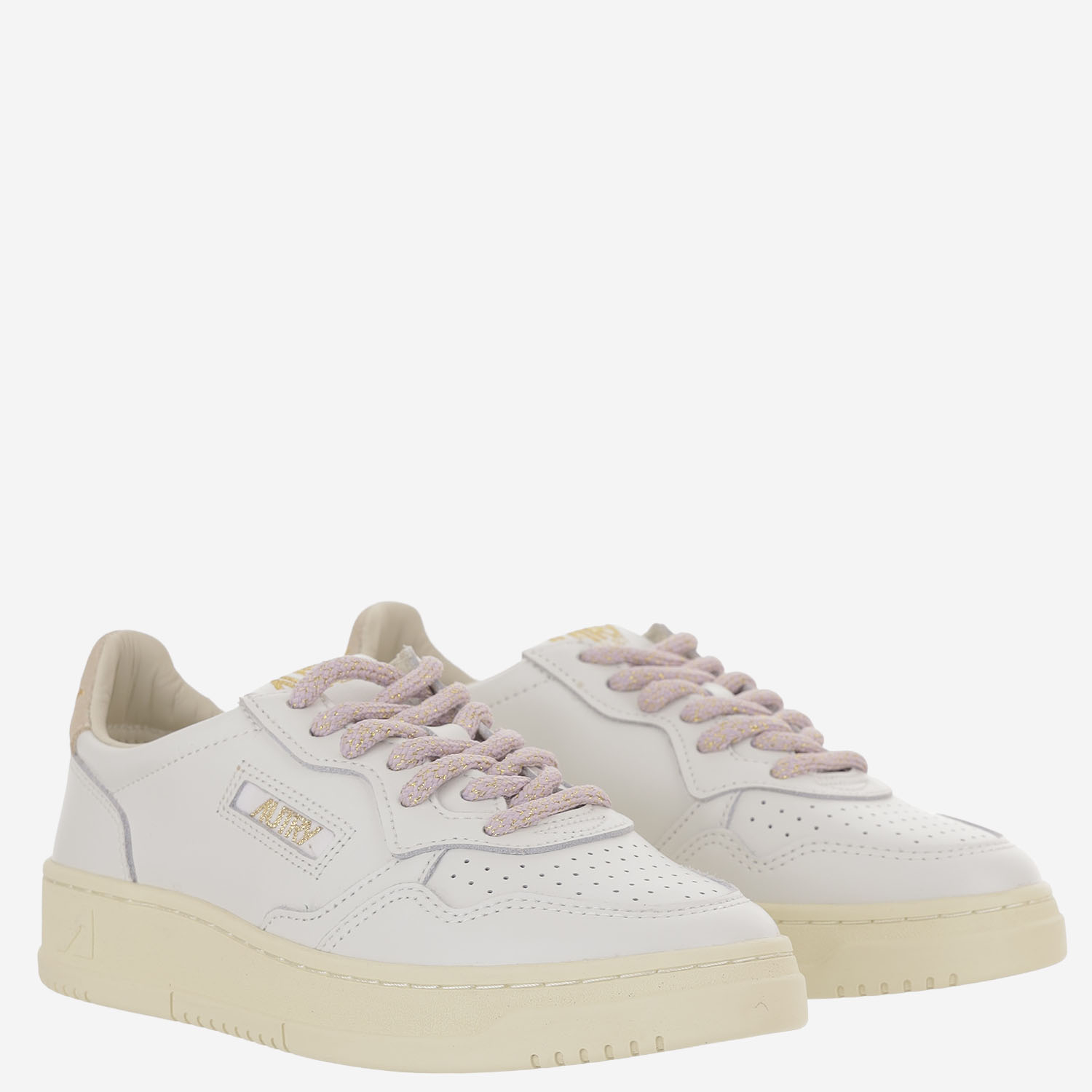[AUTRY] Sneakers FW26 AULWSW04LEATSWOLL WHTTAIORCH