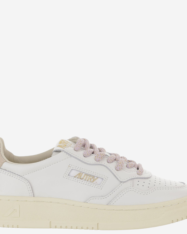 [AUTRY] Sneakers FW26 AULWSW04LEATSWOLL WHTTAIORCH