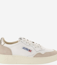 [AUTRY] Sneakers FW26 AULWLS75LEATSUEDEWHTGOLD