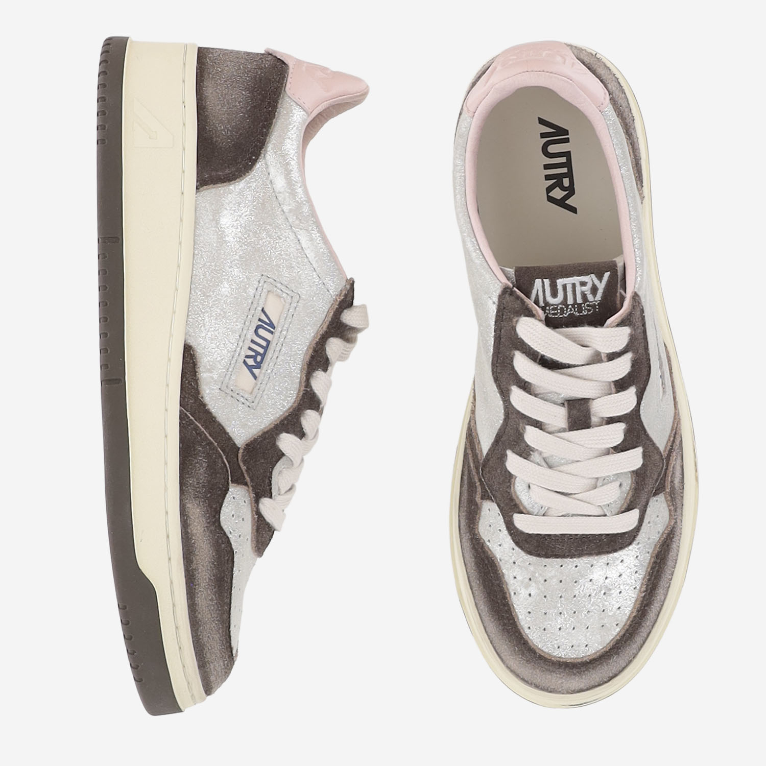 [AUTRY] Sneakers FW26 AULWYB02LAMLEASUE SILVMUSTANG