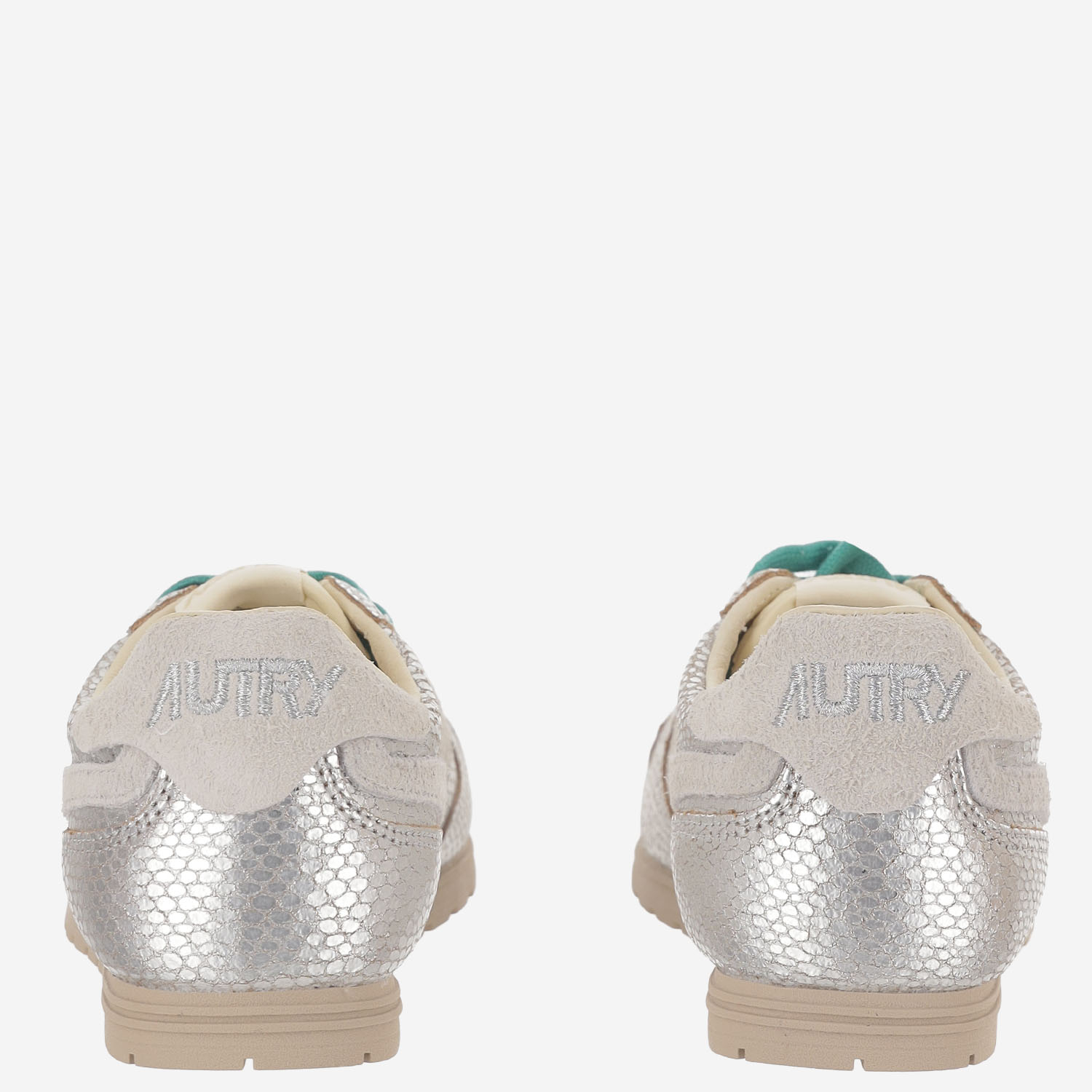 [AUTRY] Sneakers FW26 WSLWXA01LEAVIPRINTSILVERWHT
