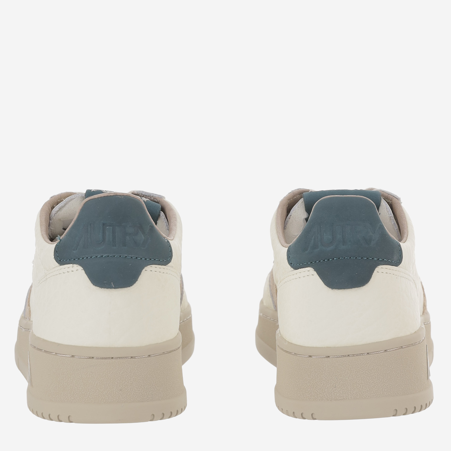 [AUTRY] Sneakers FW26 AULMNE18NBKELESUEDEDARKSEAFEATGRAY