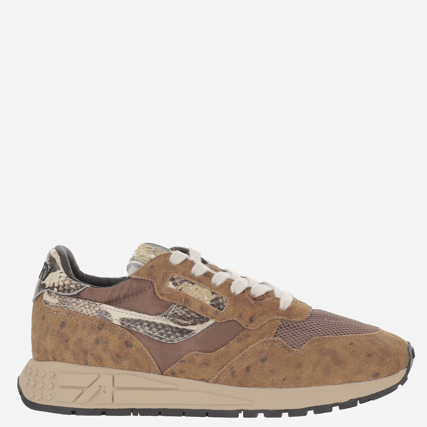 [AUTRY] Sneakers FW26 WWLWPI01NYLPYTPRINLEOSAND