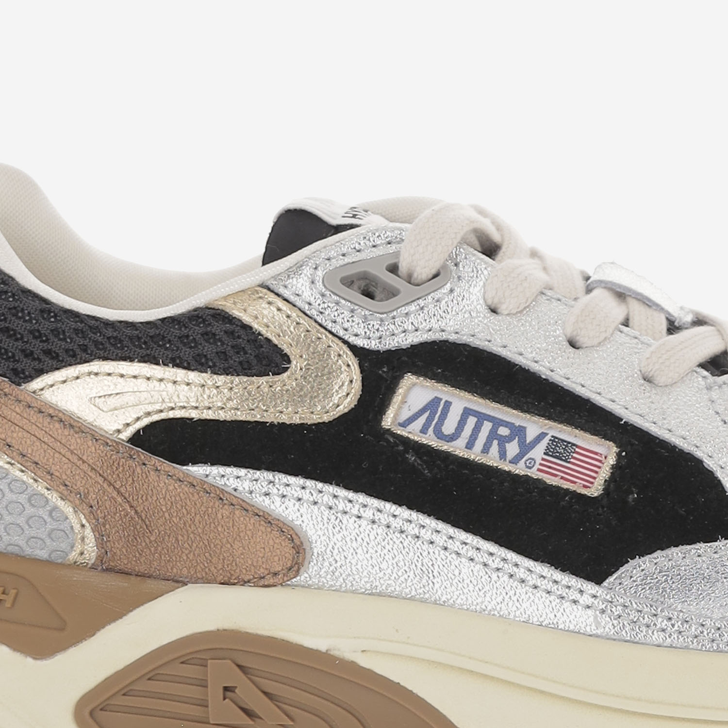 [AUTRY] Sneakers FW26 HYLWEM06MLEASUMESHSILVBLK