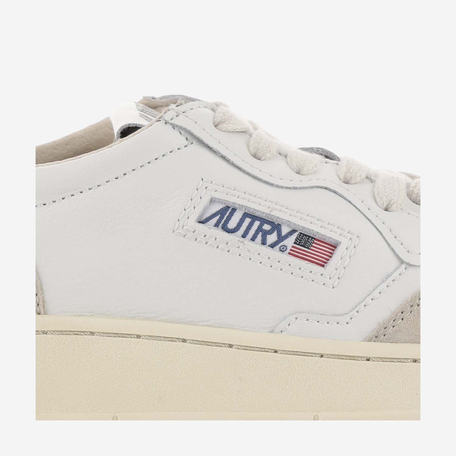 [AUTRY] Sneakers FW26 AULWLS21LEATSUEDE WHTBLK