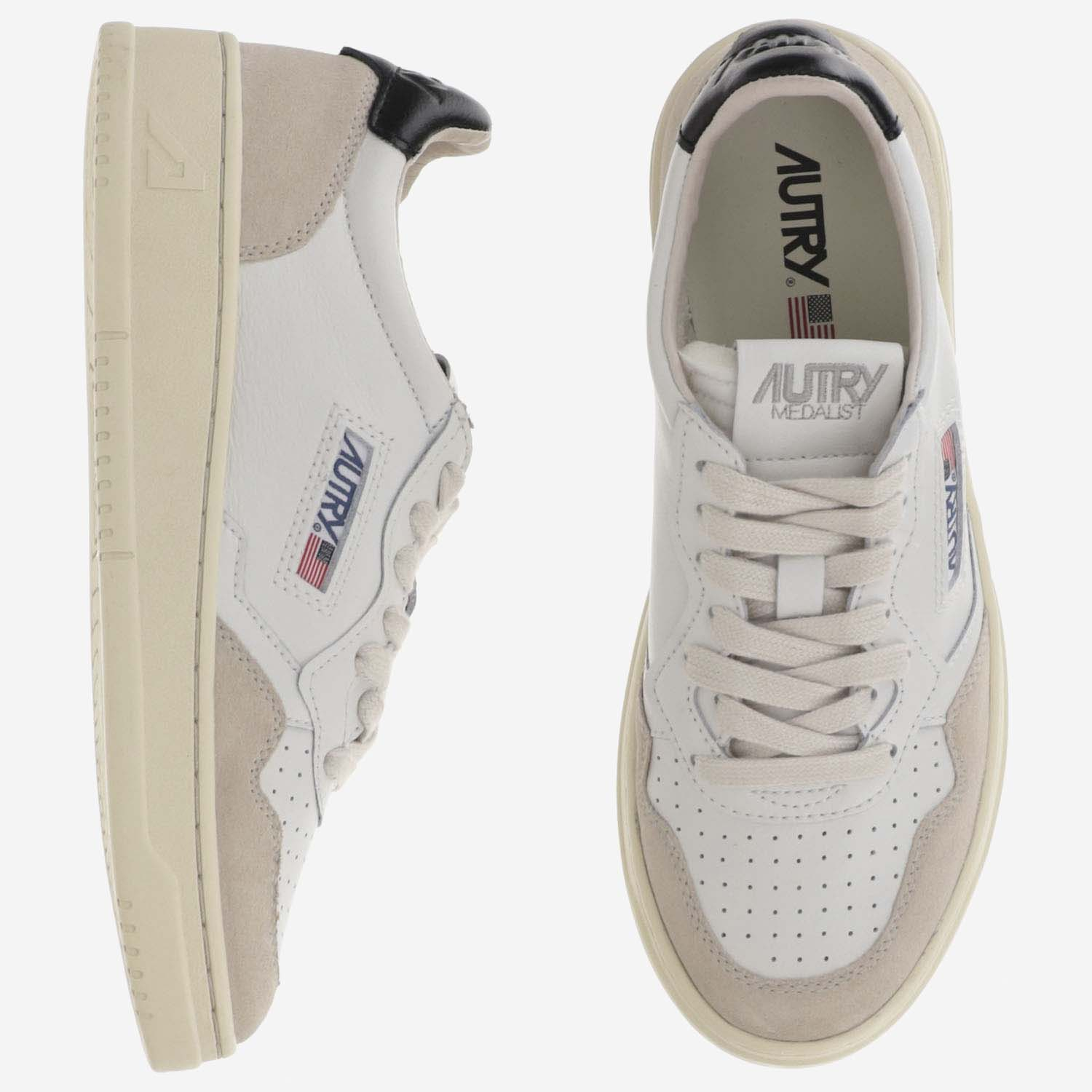 [AUTRY] Sneakers FW26 AULWLS21LEATSUEDE WHTBLK