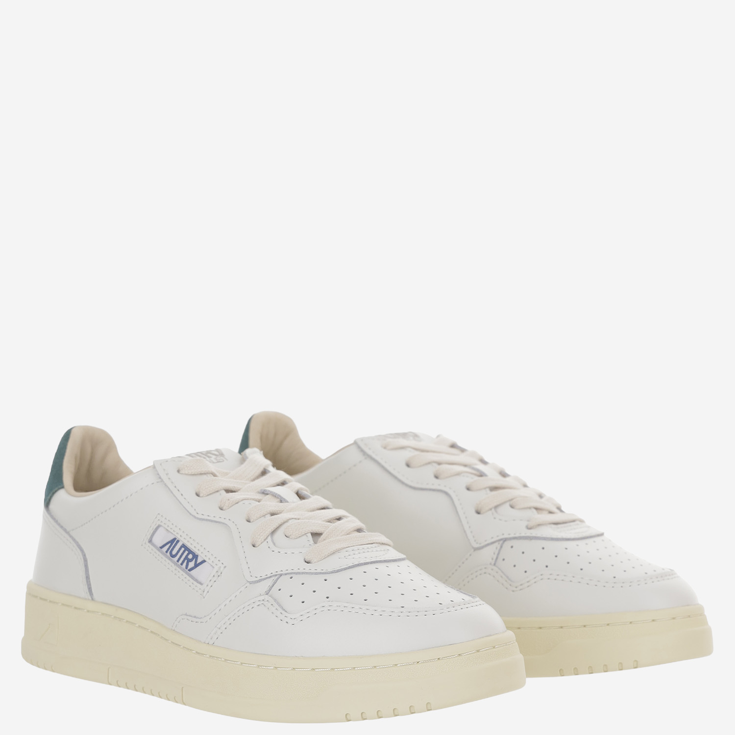 [AUTRY] Sneakers FW26 AULMBJ02LEASUELOGOWHTDKSEA